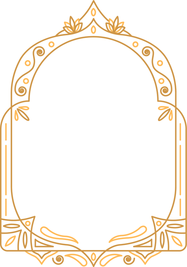 Elegant Ornate Profile Picture Frame